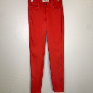 CJ by Cookie Johnson Red Skinny Jeans | 25